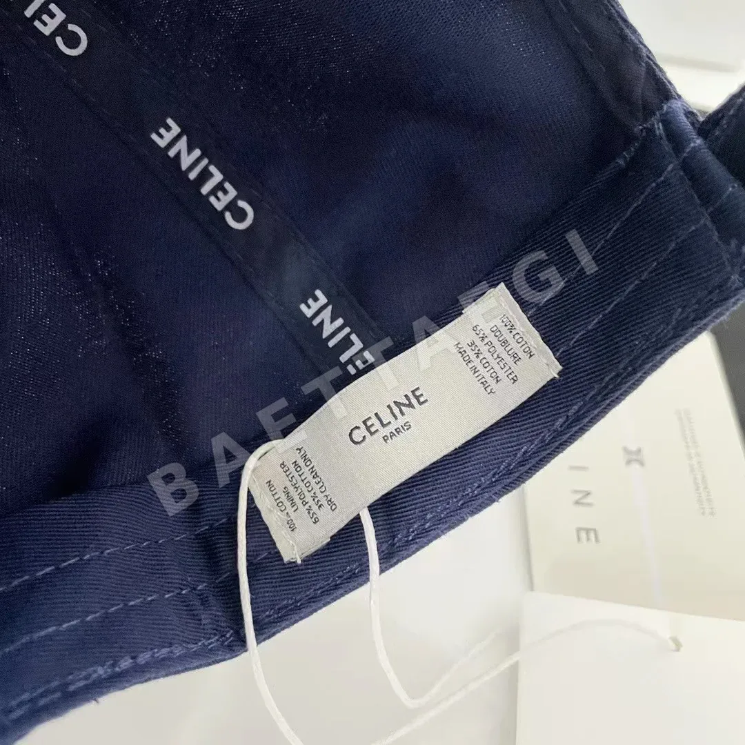 셀린느 네이비 코튼 야구모자 상세 이미지 9