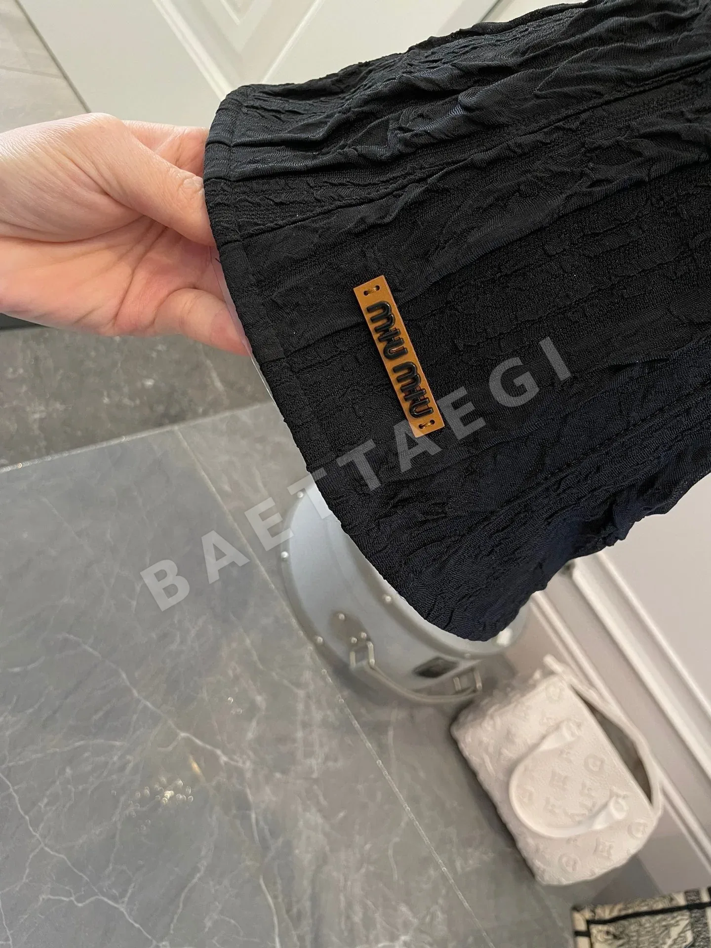 미우미우 모자 79450 Miu Miu Cap 상세 이미지 4