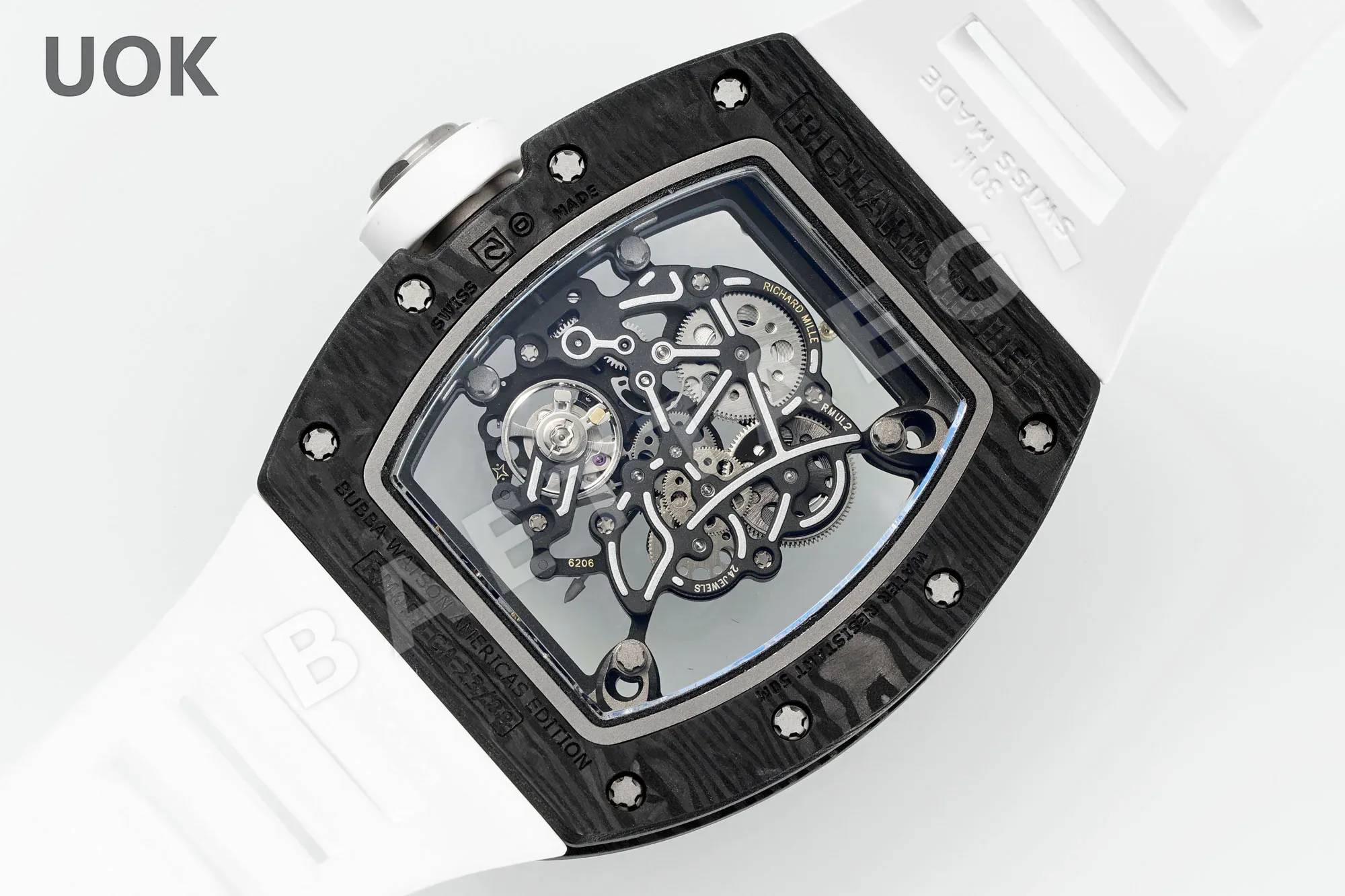 리차드밀 스켈레톤 RMUL 2 무브먼트 남성 시계 레플리카 44908 Richard Mille 상세 이미지 6