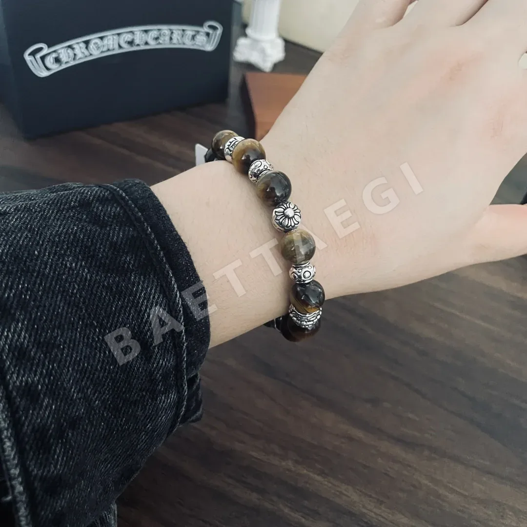 크롬하츠 레트로 타이거아이 멀티 엘리먼트 팔찌 61397