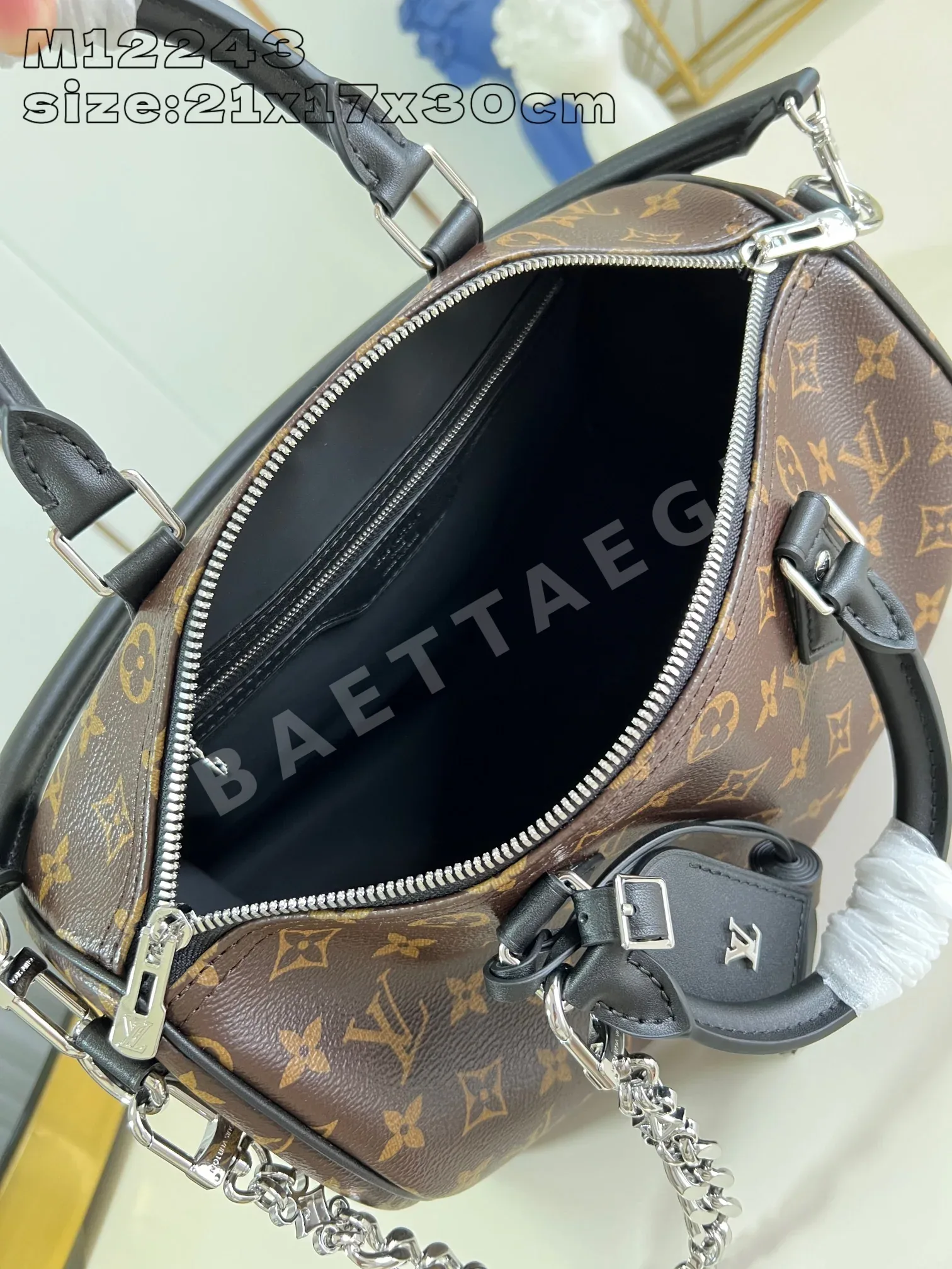 루이비통 M12243 스피디 핸드백 모노그램 상세 이미지 8