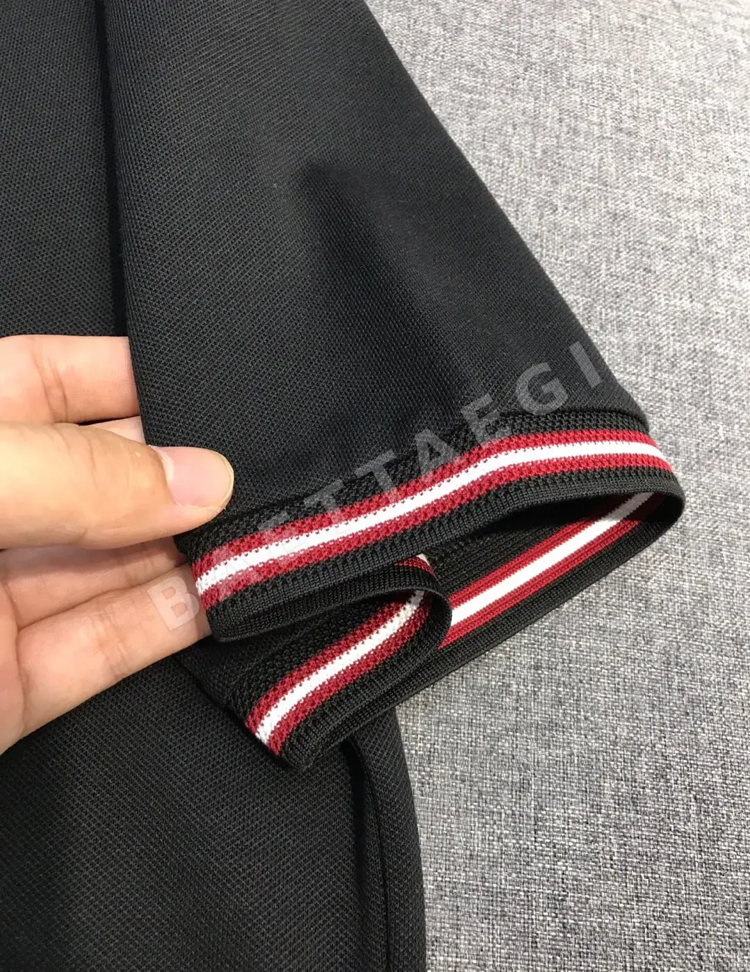 발리 메시 피케 코튼 카라 반팔 셔츠 상세 이미지 9
