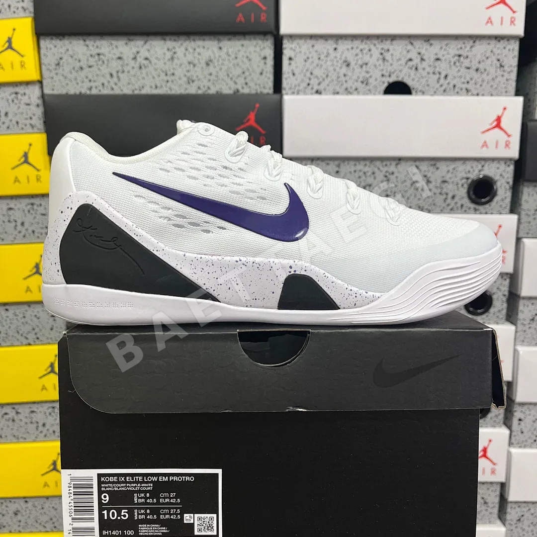 나이키 [S2] 코비 9 엘리트 로우 EM 프로트로 IH1401-100 201042 Nike Kobe 9 Elite Low EM Protro