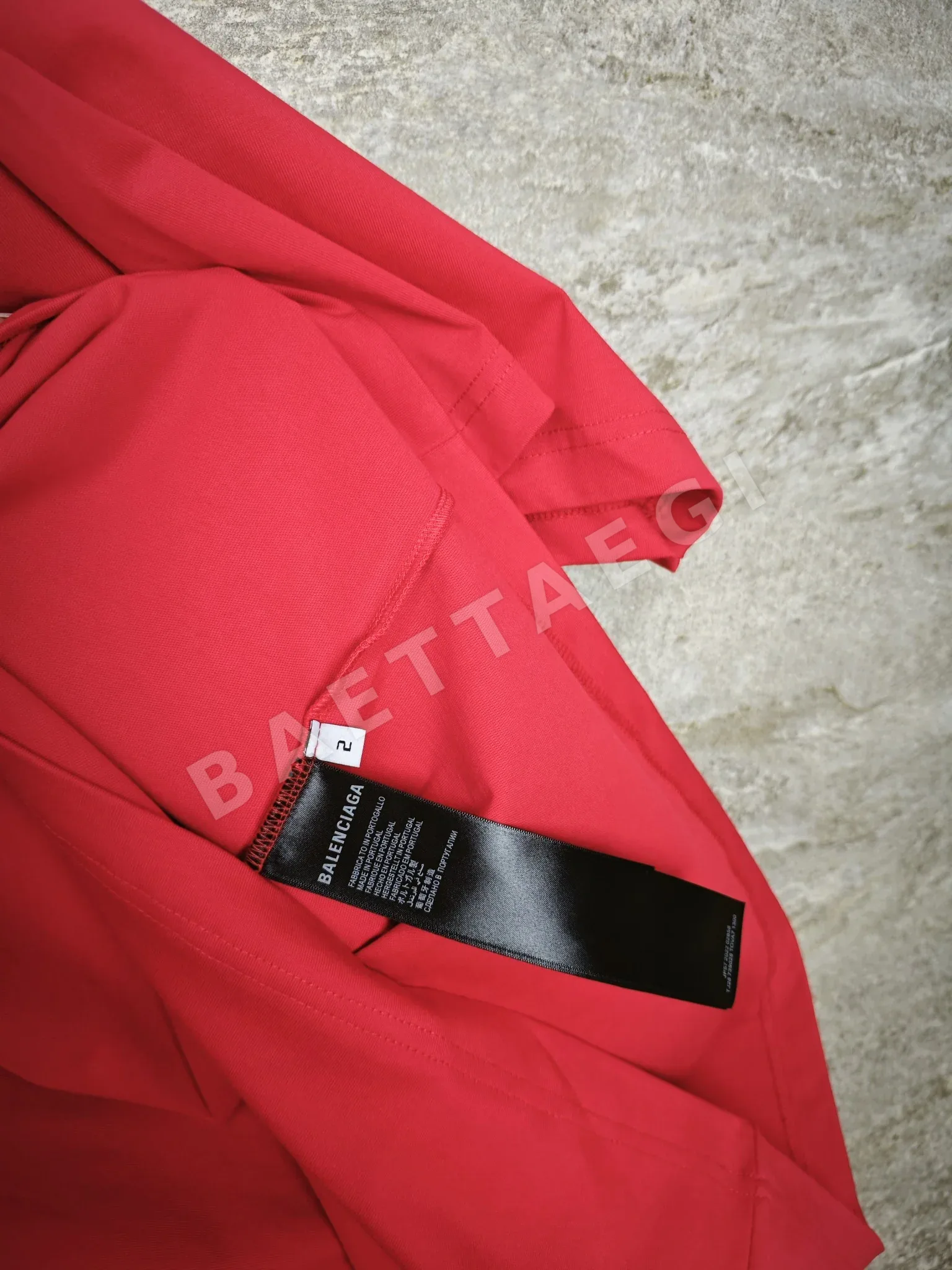 발렌시아가 BLCG 콜라보 남성 반팔 셔츠 P160 상세 이미지 5