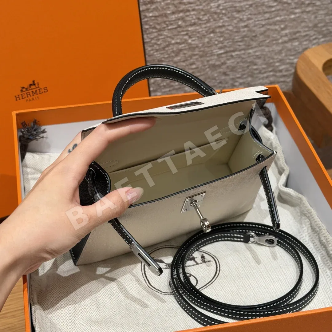 에르메스 미니 켈리 2 가죽 가방 상세 이미지 6