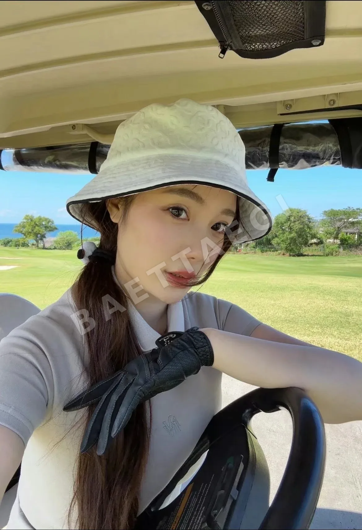 샤넬 로고 버킷 햇 모자 상세 이미지 9