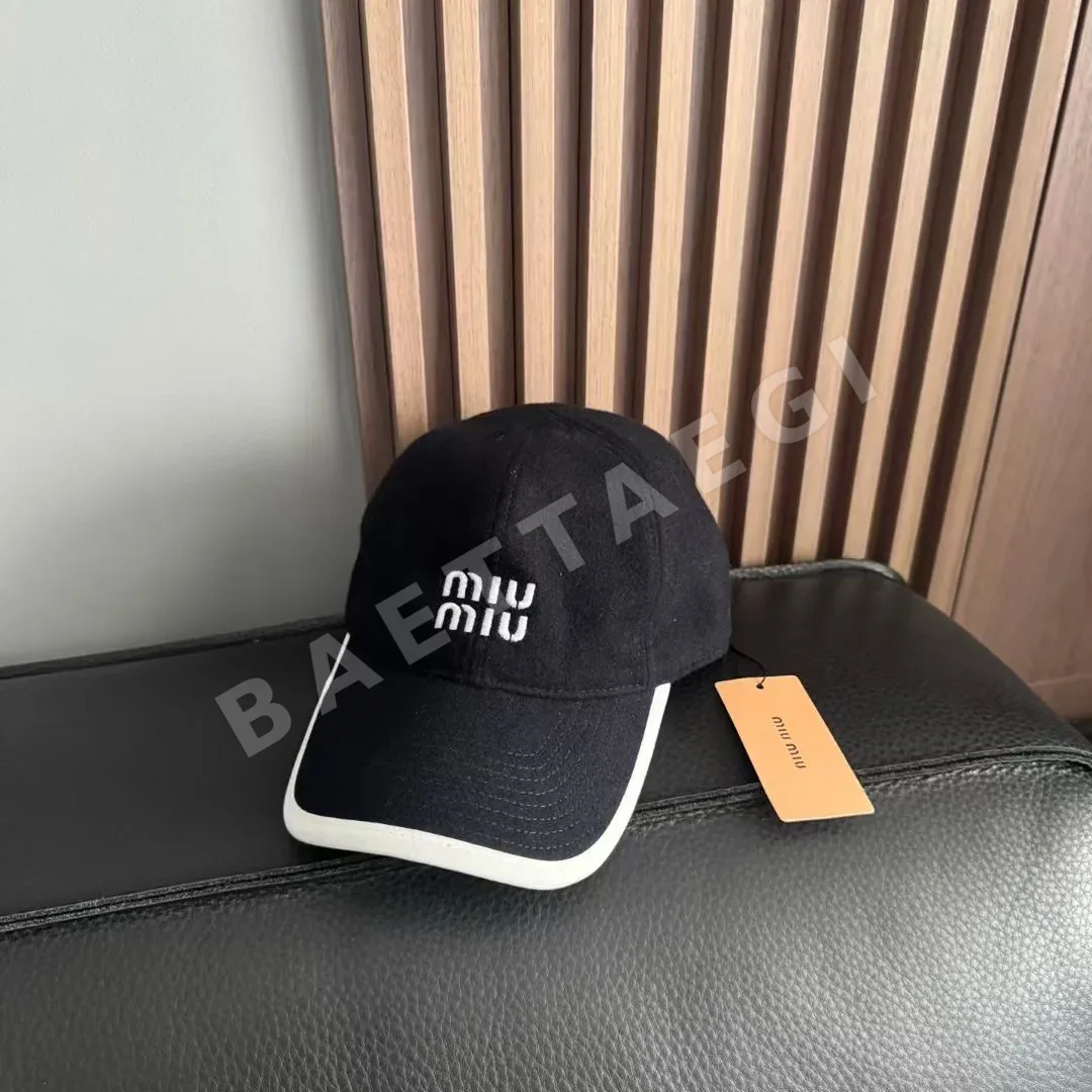 미우미우 캐시미어 야구모자 상세 이미지 4