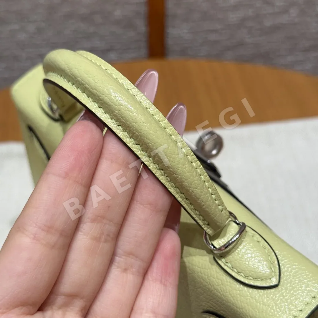 에르메스 켈리 미니 2 염소가죽 가방 상세 이미지 5
