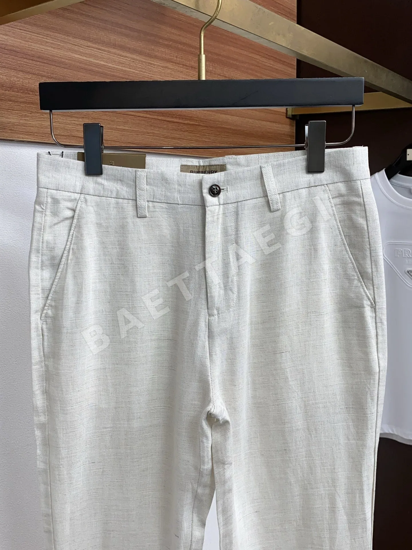 버버리 워시 데님 남성 바지 상세 이미지 3
