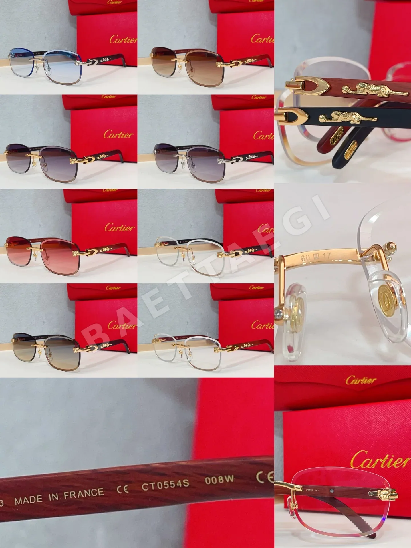 까르띠에 선글라스 72246 Cartier Sunglasses