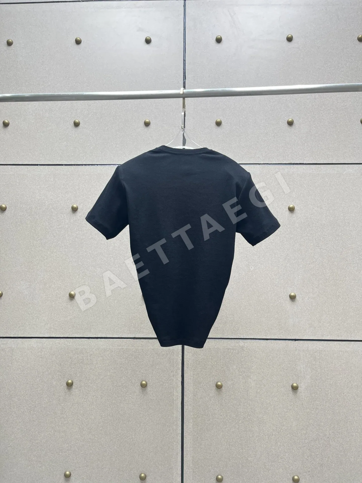 마그다부트림 노트 리브 코튼 반팔 티셔츠 상세 이미지 2
