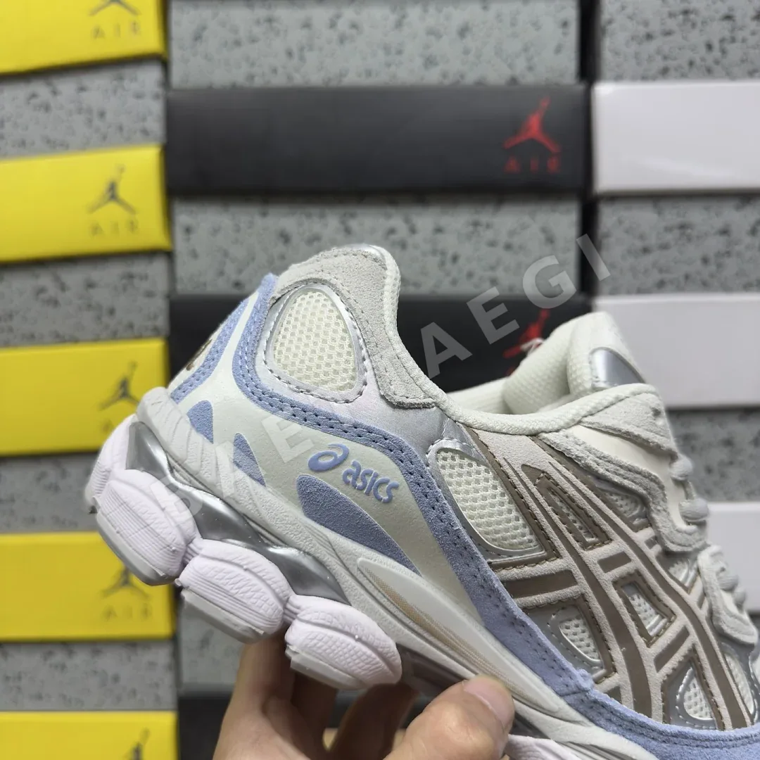 아식스 [M] 젤 NYC 1203A953-100 200505 Asics Gel-NYC Cream Cloud Grey Blue 상세 이미지 2