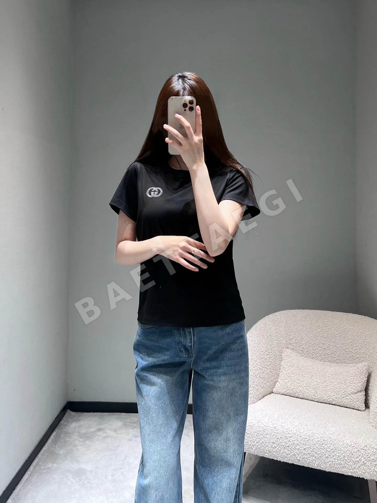 구찌 여성 반팔 53937