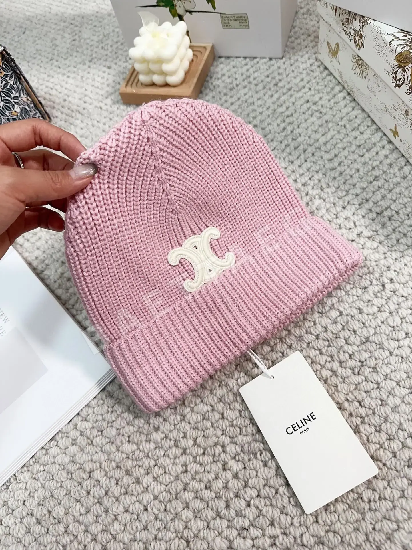 셀린느 모자 83409 Celine Cap 상세 이미지 5