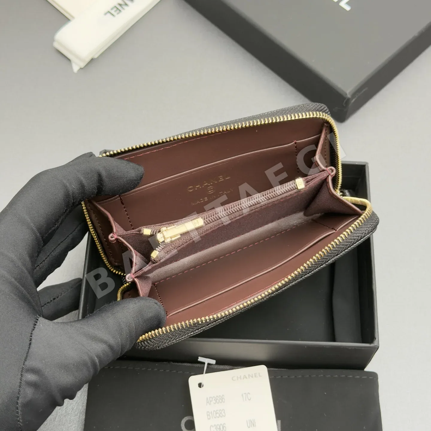 샤넬 스몰 지퍼 코인 파우치 지갑 AP3686 상세 이미지 7