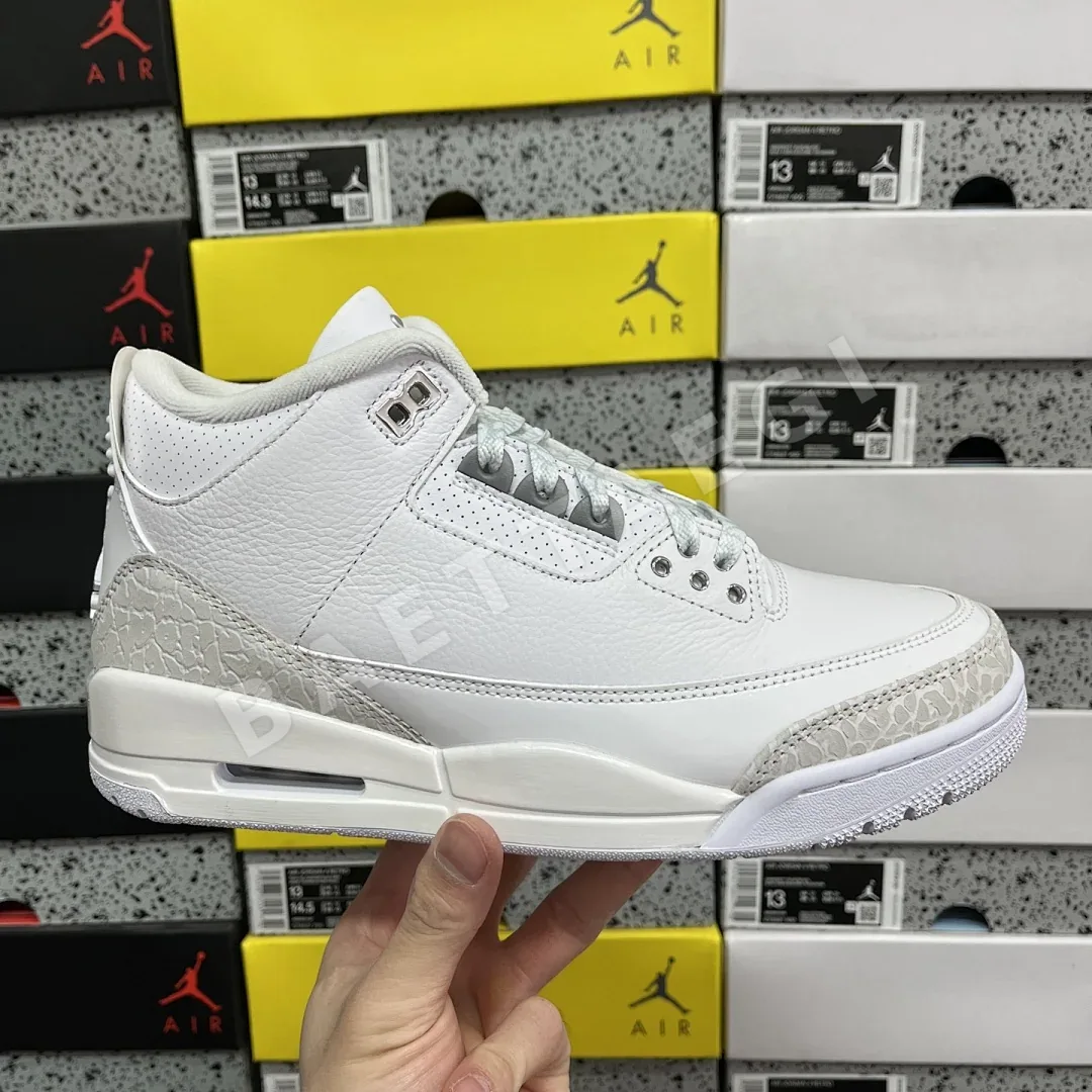 나이키 [GX] 조던 3 레트로 화이트 CT8532-111 201347 Nike Jordan 3 Retro Pure Money 상세 이미지 11