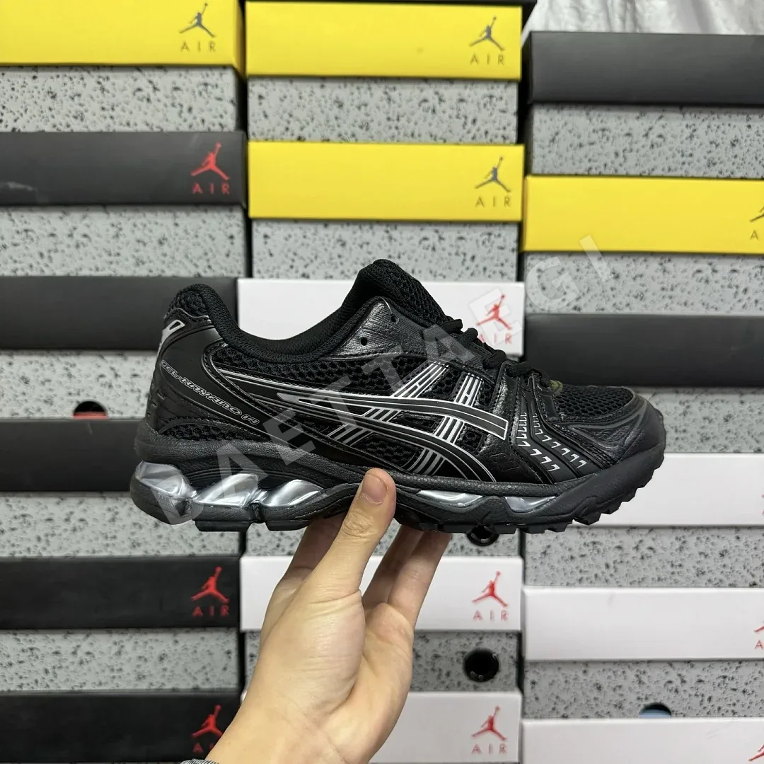 아식스 [LZ] 젤 카야노 14 1201A019-006 200590 Asics Gel-Kayano 14 Black Pure Silver 상세 이미지 3