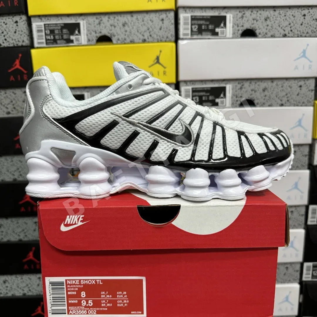 나이키 [BD] 샥스 TL 블랙 화이트 AR3566-002 201884 Nike Shox TL