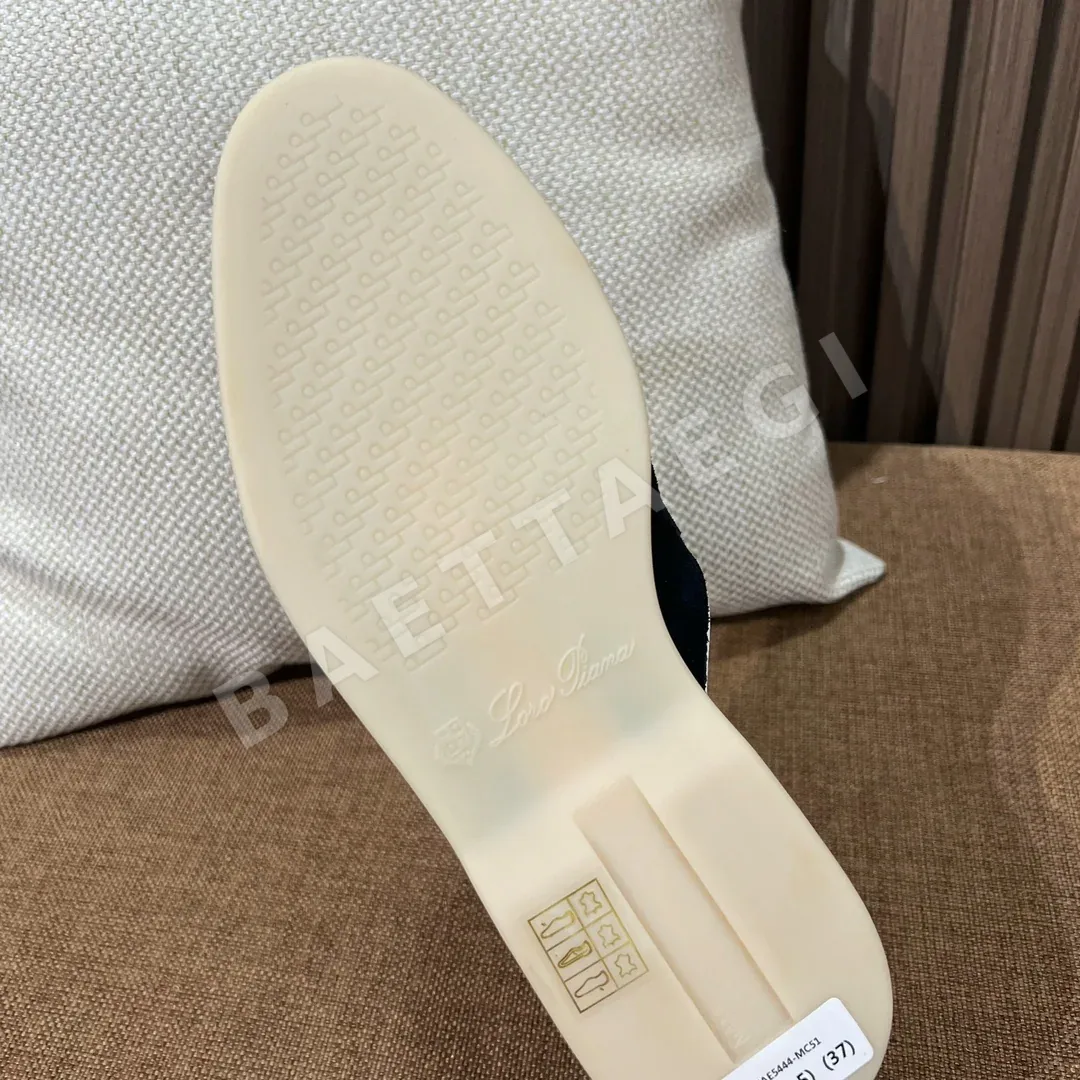 로로피아나 남색 파이핑 클래식 슬리퍼 9784 상세 이미지 9