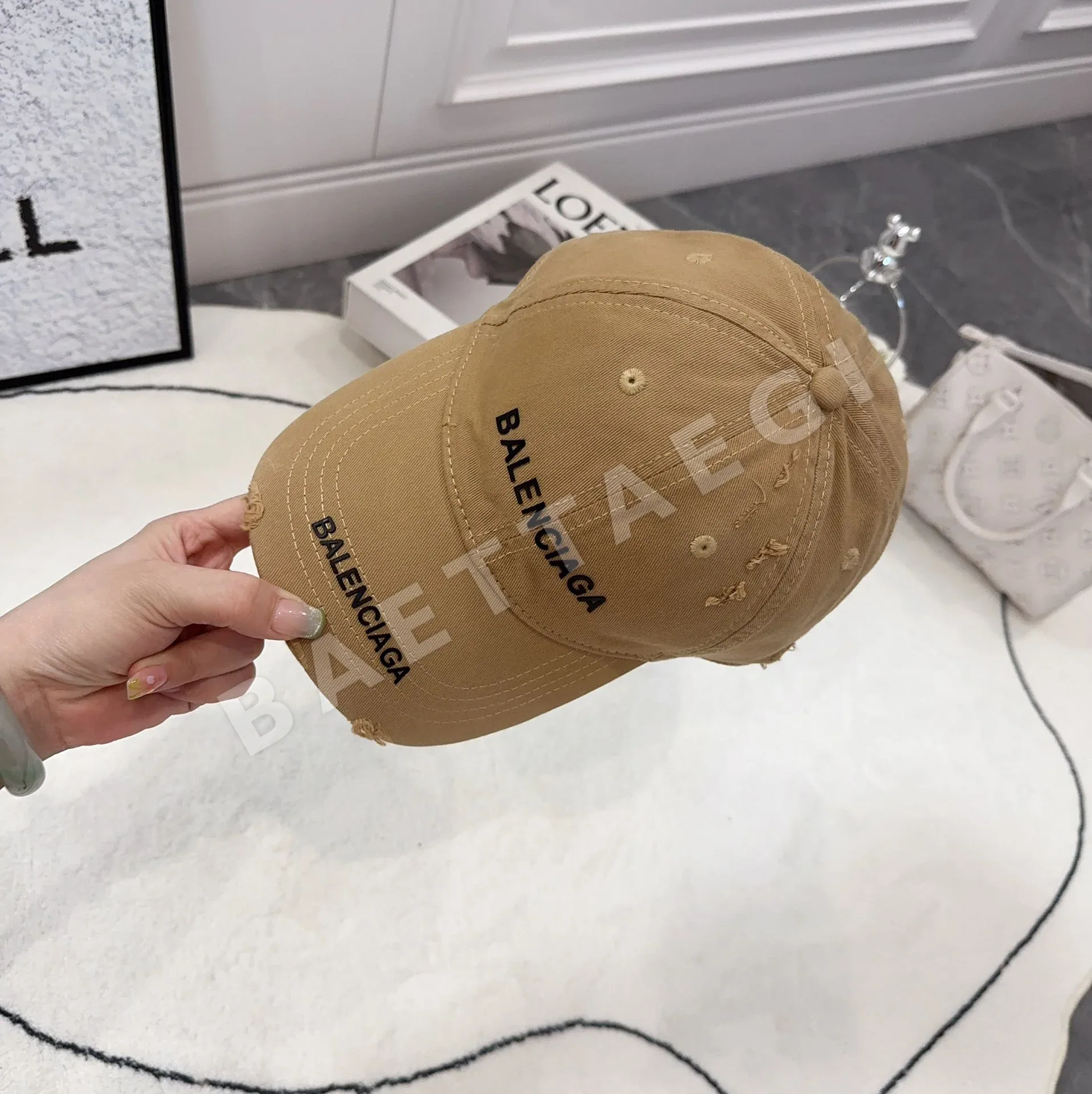 발렌시아가 모자 81590 Balenciaga Cap 상세 이미지 4