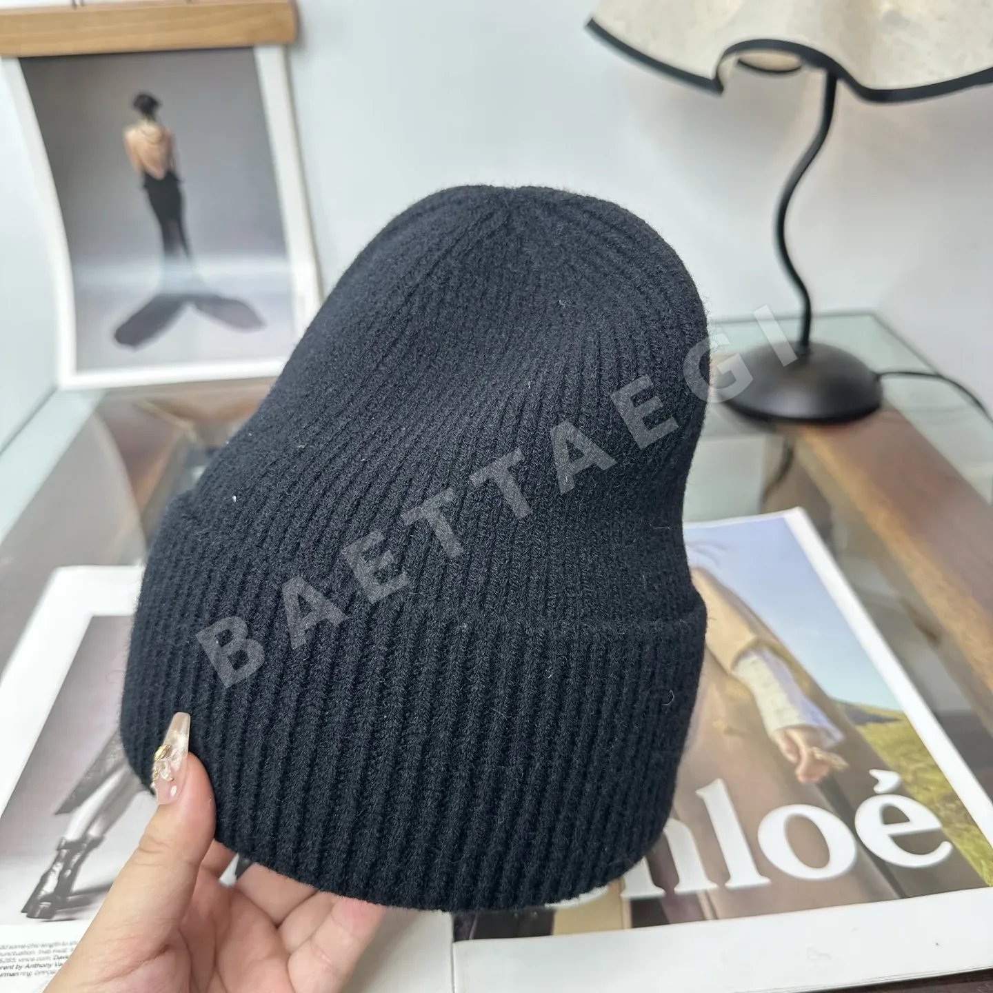 루이비통 LV 니트 비니 모자 상세 이미지 9