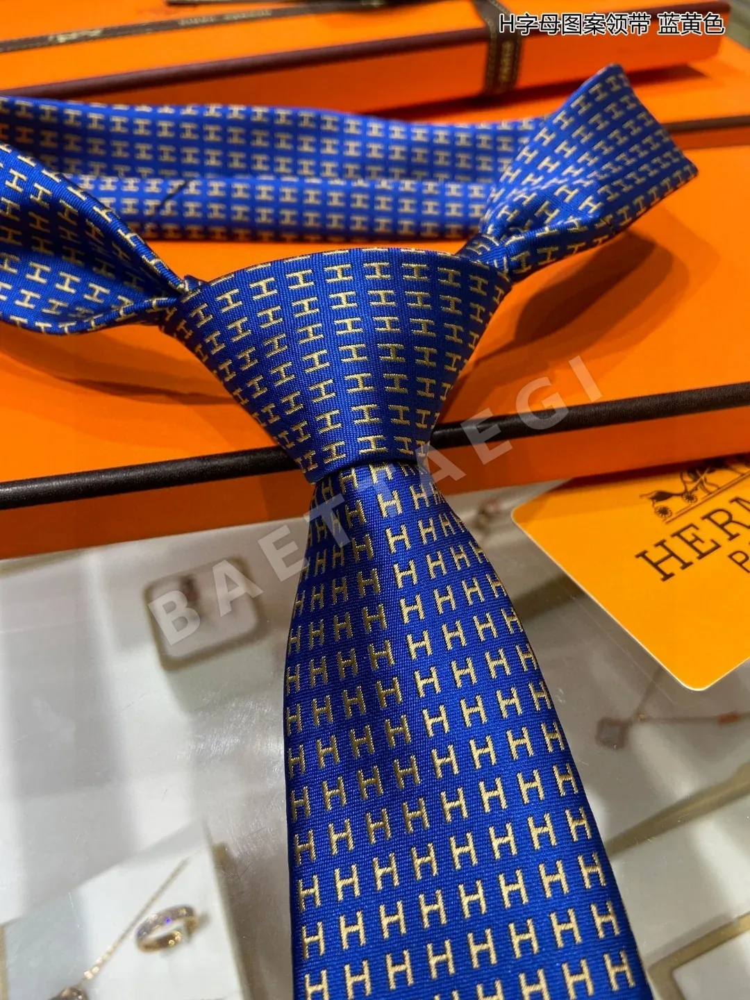 에르메스 넥타이 89183 Hermes Accessories 상세 이미지 7