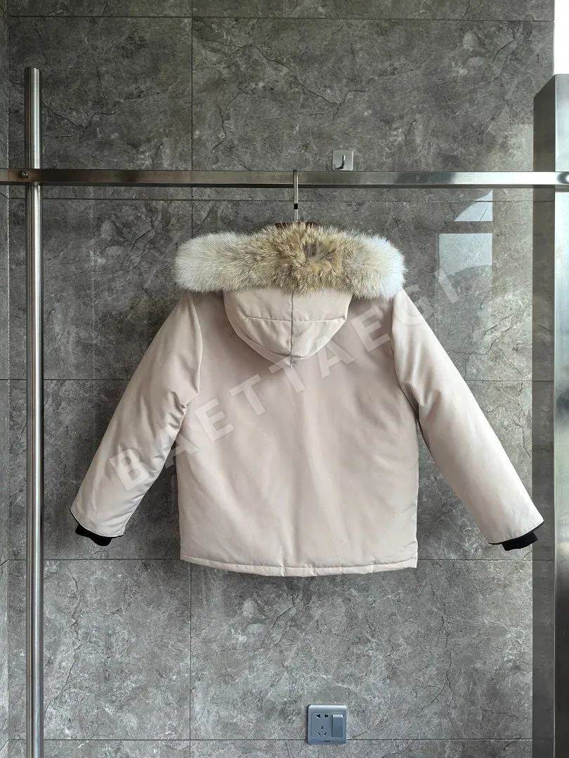 캐나다구스 [TOP] 화이트 베이지 205739 Canada Goose Kids E08 상세 이미지 7