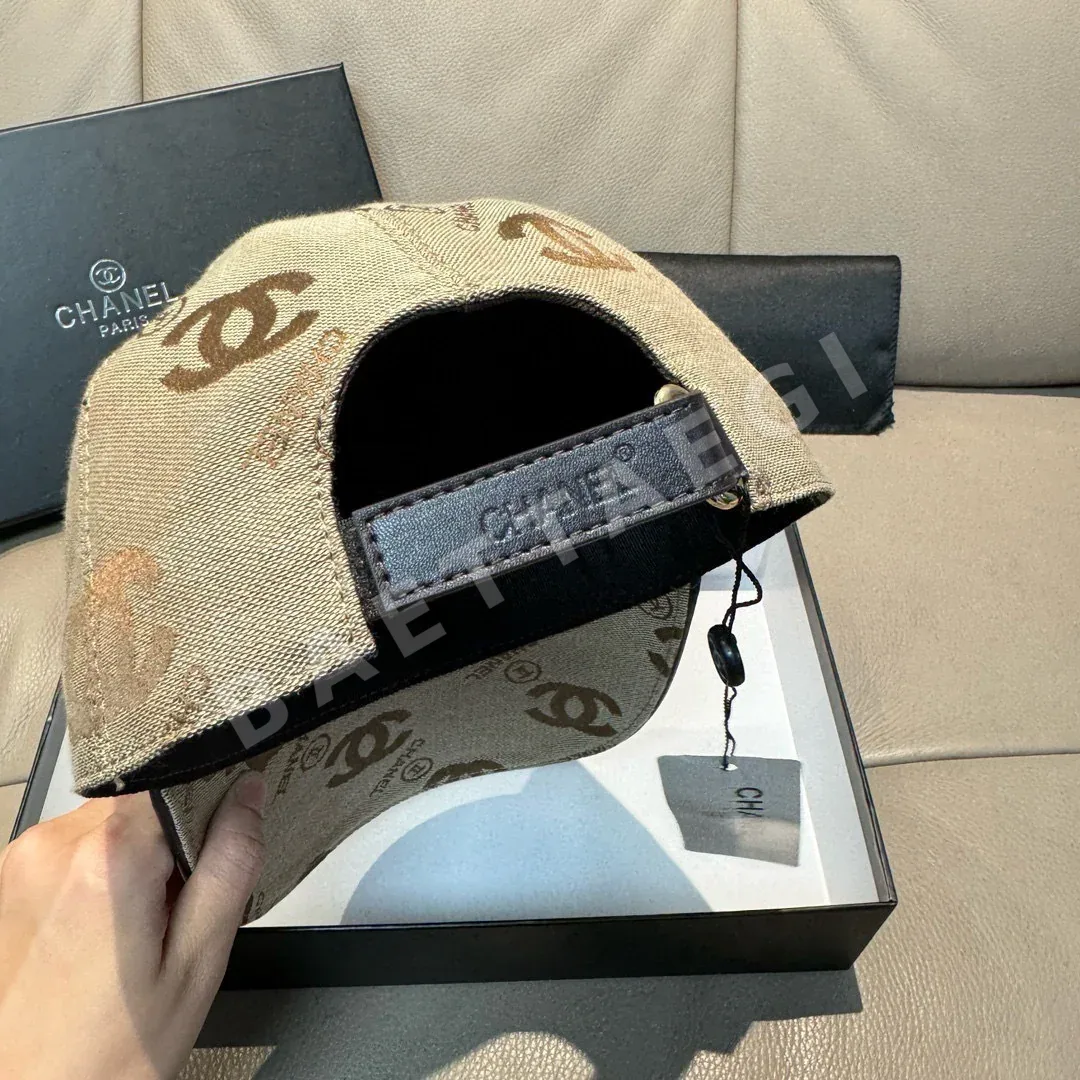 샤넬 더블 C 로고 베이스볼 캡 상세 이미지 7