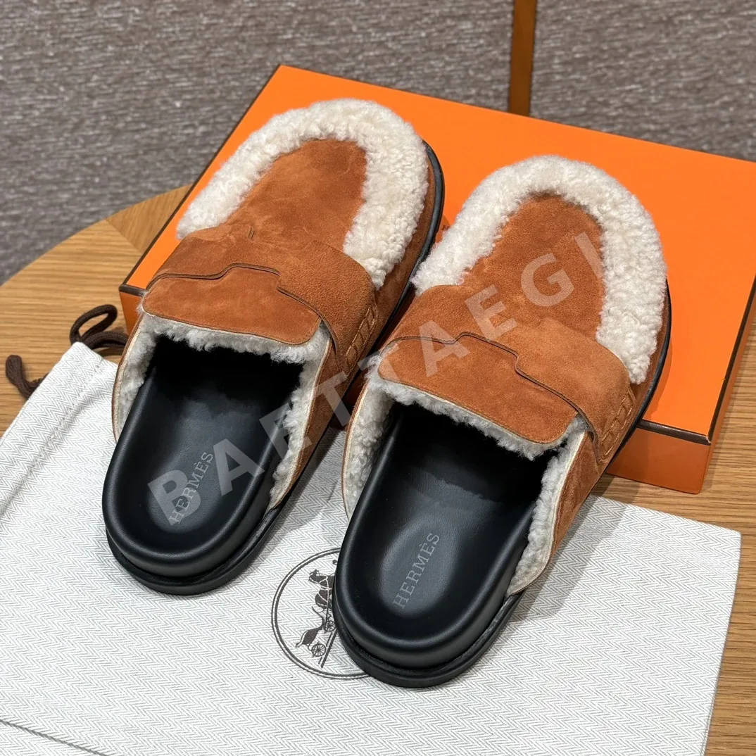 에르메스 고 뮬 내추럴 스웨이드 카프스킨 상세 이미지 6