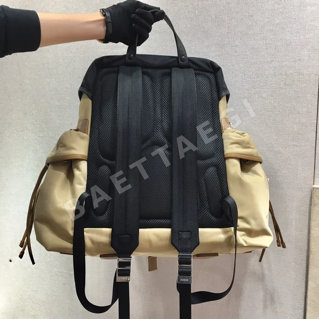 프라다 사피아노 트리밍 패브릭 백팩 2VZ074 상세 이미지 5