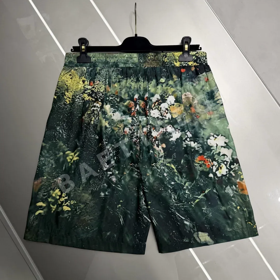 루이비통 모노그램 실크 반바지 상세 이미지 5