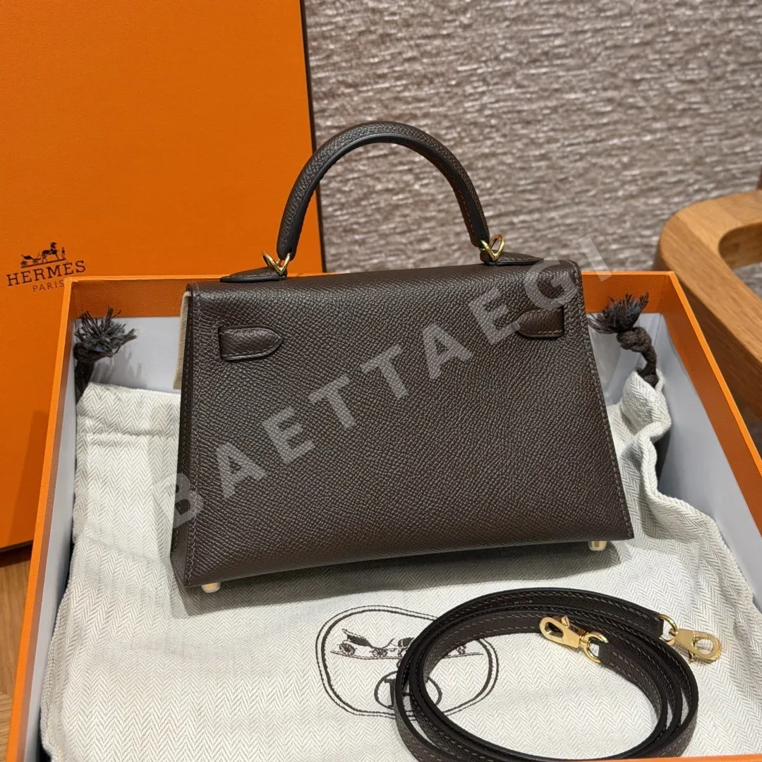 에르메스 미니 켈리 2 가방 초콜릿 상세 이미지 2