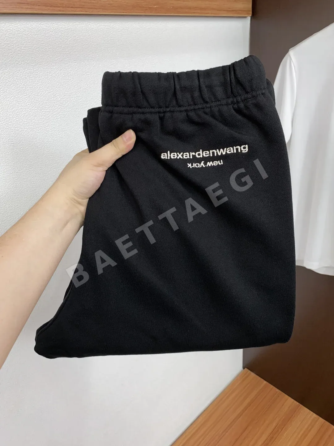 알렉산더왕 남성 코튼 스트레이트 바지 151389