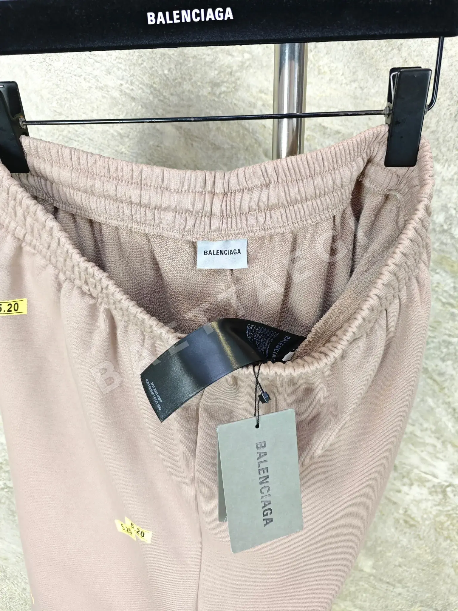 발렌시아가 린넨 남성 반바지 상세 이미지 6