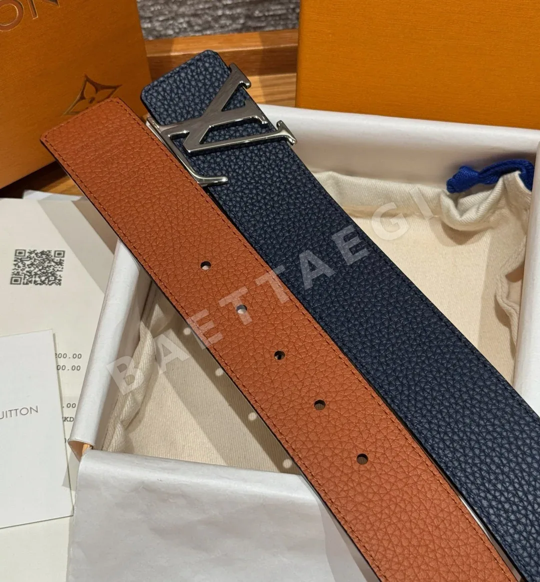 루이비통 JD350 타우릴론 리버시블 40mm 벨트 상세 이미지 6