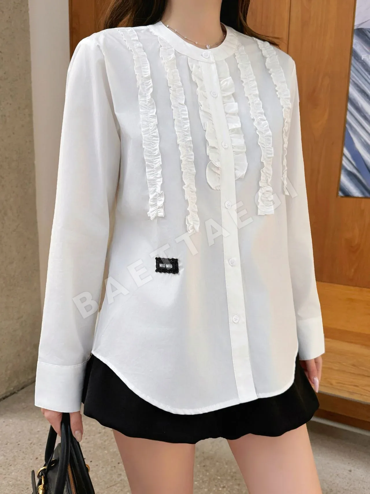 미우미우 여성 셔츠 97281 Miu Miu Shirt