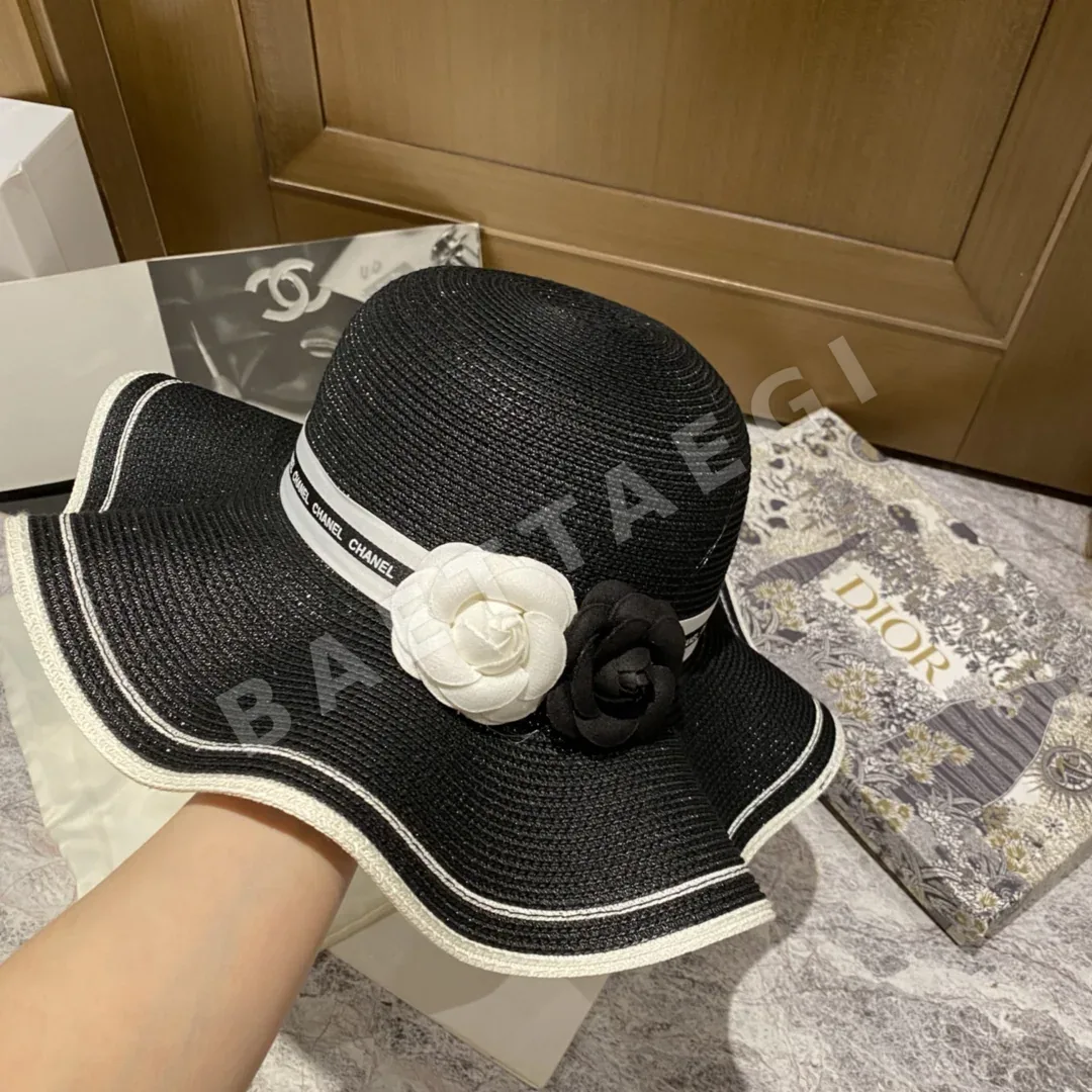 샤넬 스트로 해트 모자 상세 이미지 4