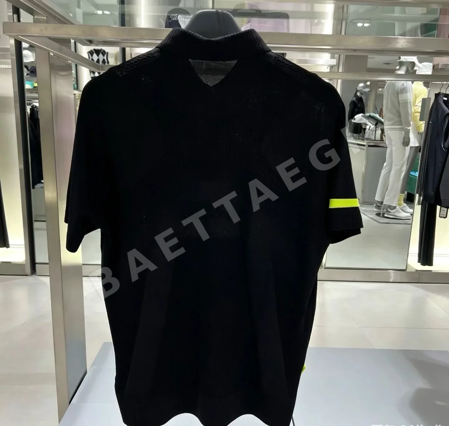 타이틀리스트 남성 통기성 니트 골프웨어 상세 이미지 3
