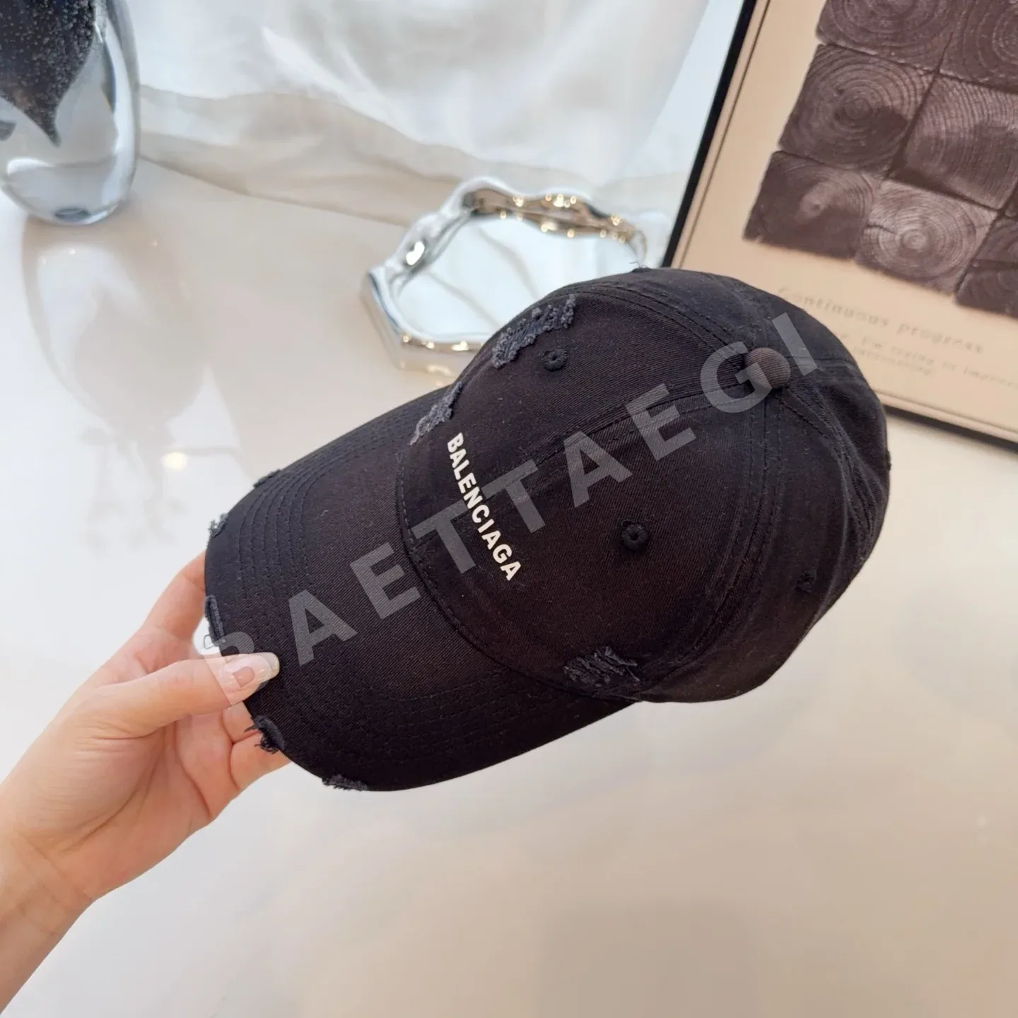 발렌시아가 모자 81705 Balenciaga Cap 상세 이미지 3