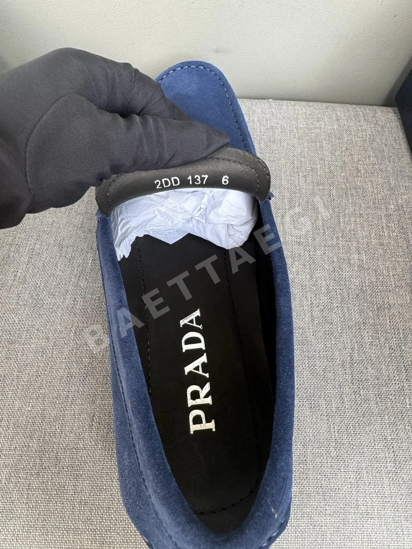 프라다 남성 수제 드라이빙 로퍼 상세 이미지 5