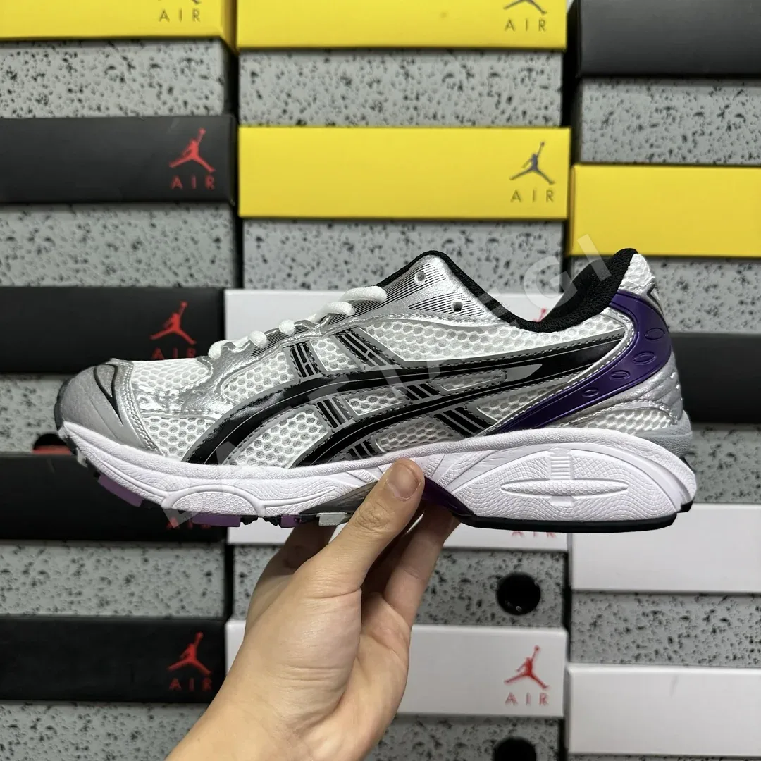 아식스 [LZ] 젤 카야노 14 1202A056-111 200585 Asics Gel-Kayano 14 White Dark Grape 상세 이미지 7