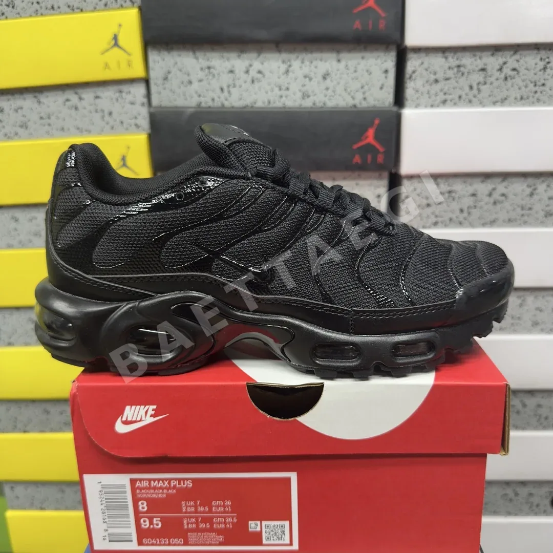 나이키 [BD] 에어 맥스 플러스 604133-050 201896 Nike Air Max Plus Triple Black