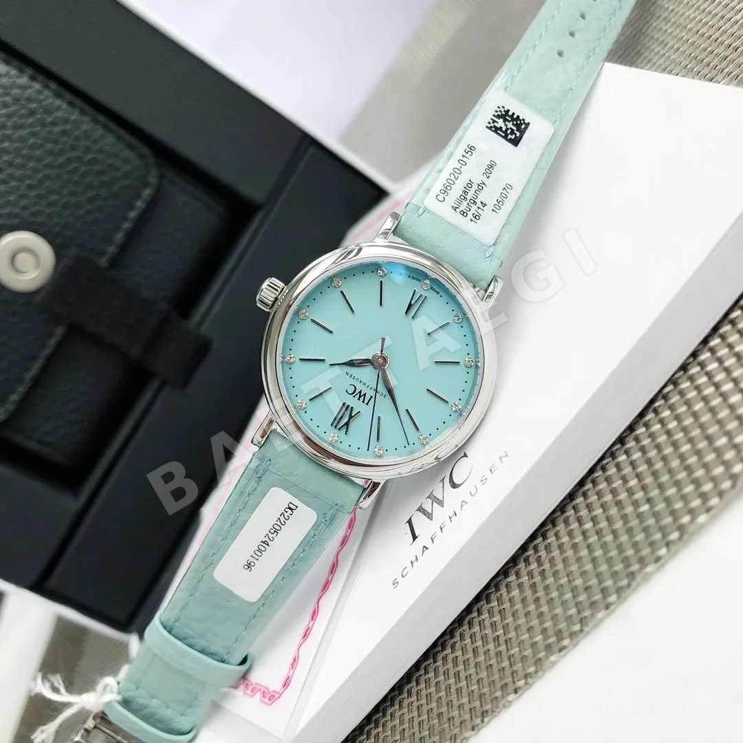 IWC 포트피노 라이트블루 다이얼 여성 시계 상세 이미지 5