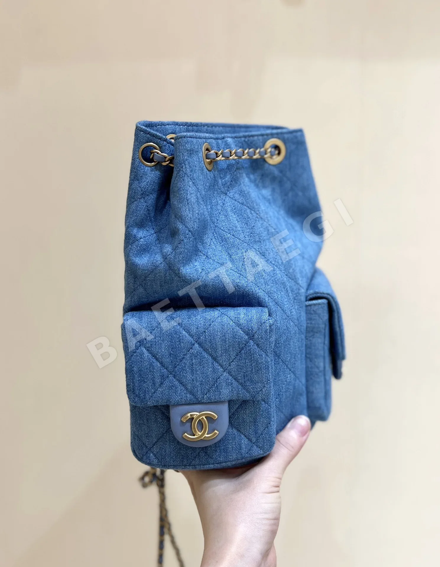샤넬 25C 더블 포켓 백팩 AS5310 상세 이미지 2