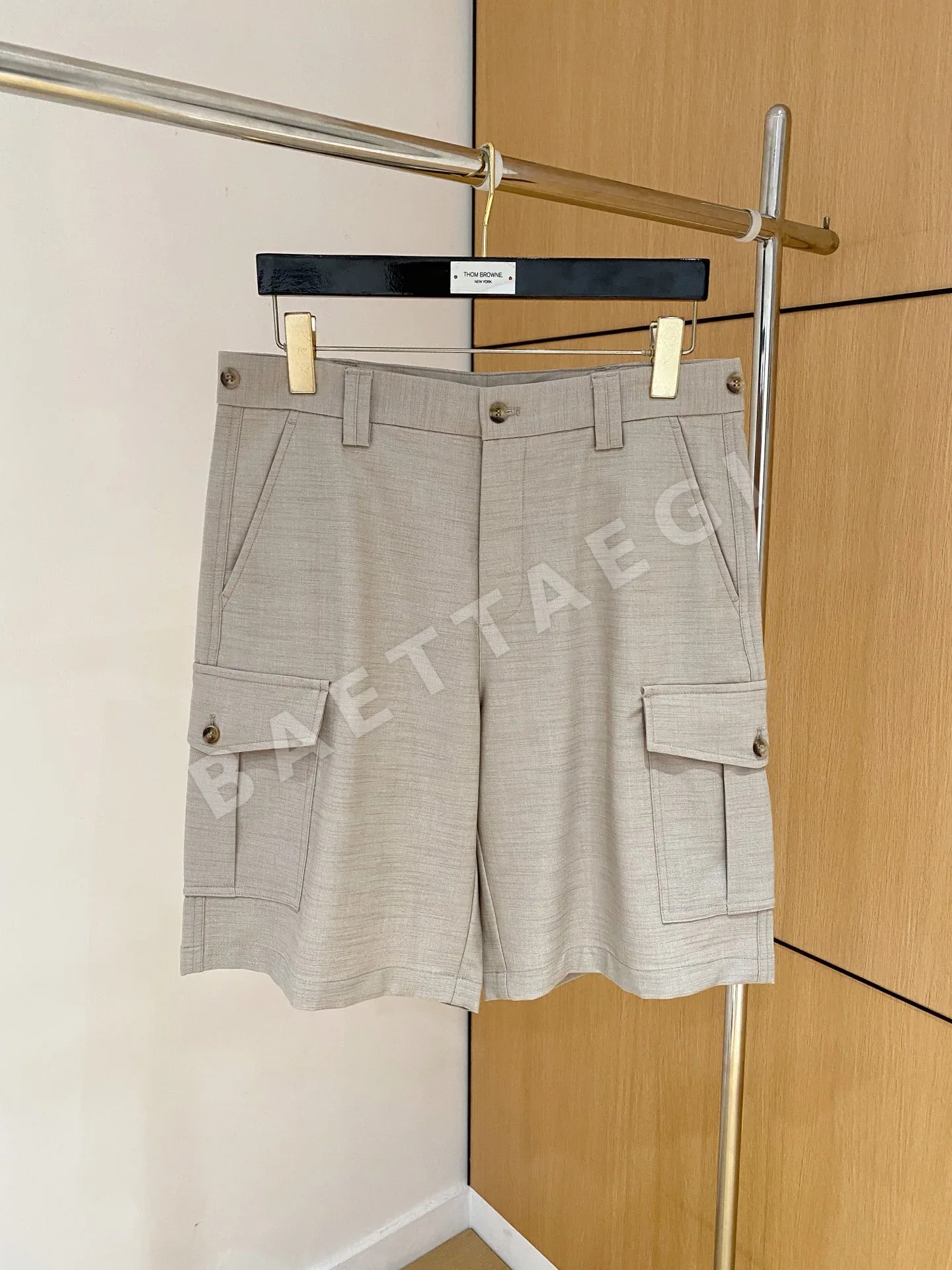 브루넬로쿠치넬리 텐셀 울 남성 반바지 88411