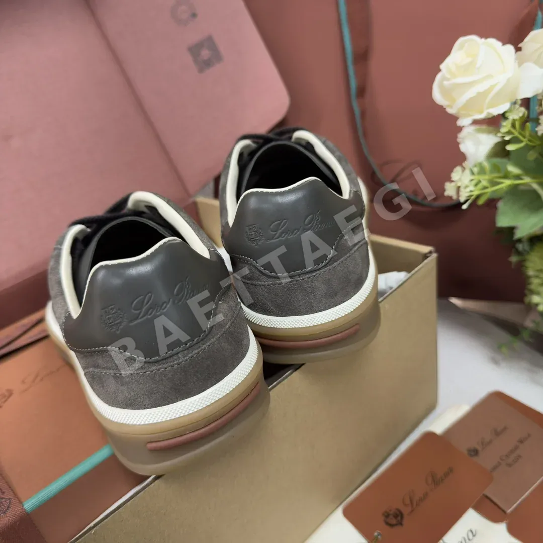 로로피아나 스웨이드 테니스 워크 남성 신발 상세 이미지 7
