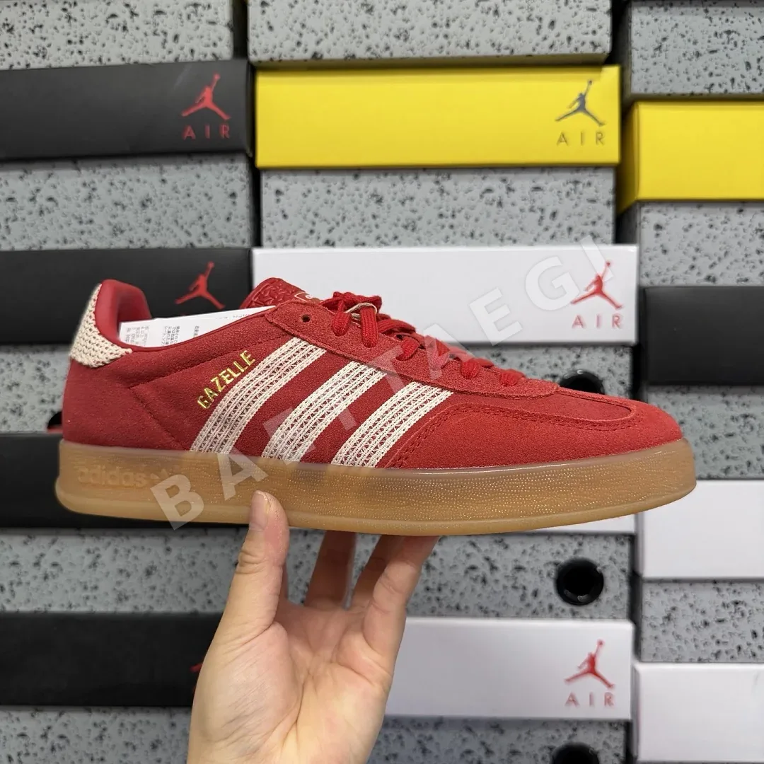 아디다스 [GOD] 가젤 인도어 JI2756 200827 Adidas Gazelle Indoor Better Scarlet Wonder 상세 이미지 3