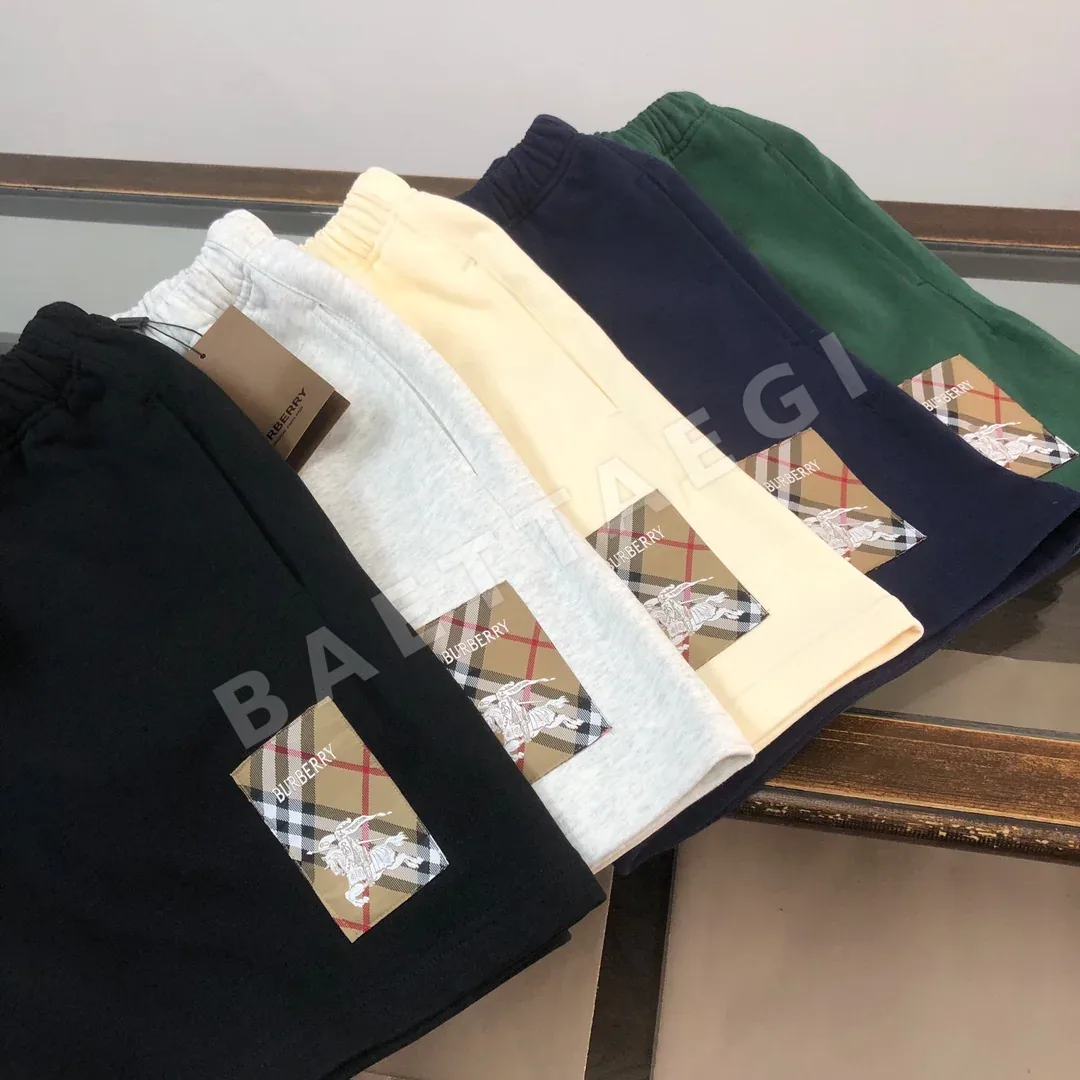 버버리 승마 자수 메시 반바지 5291 상세 이미지 4