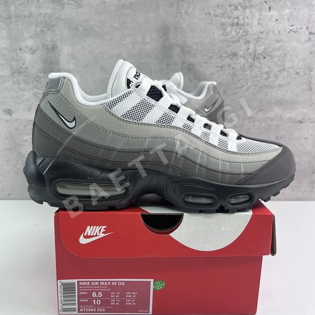 나이키 [GX] 에어 맥스 95 OG AT2865-003 201226 Nike Air Max 95 OG Black Anthracite