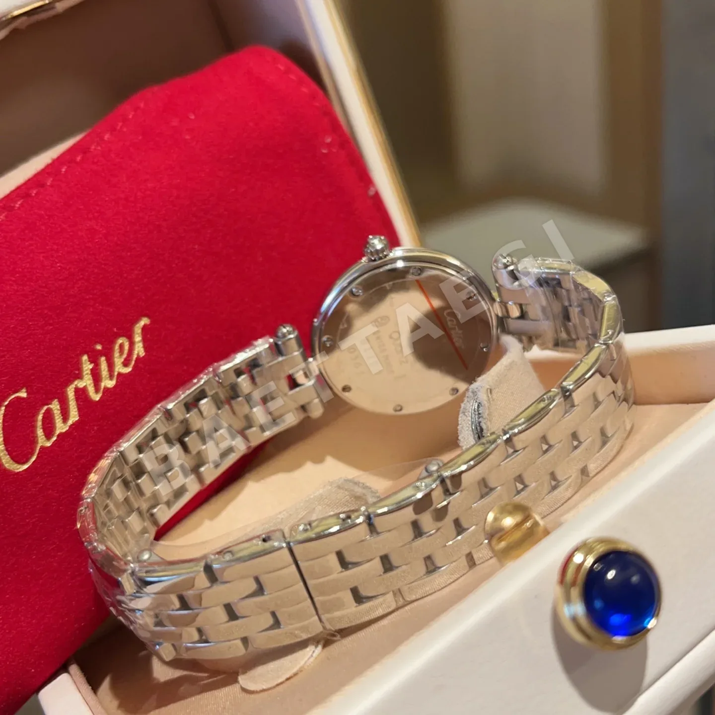 까르띠에 시계 사파이어 글라스 레플리카 42825 Cartier 상세 이미지 7
